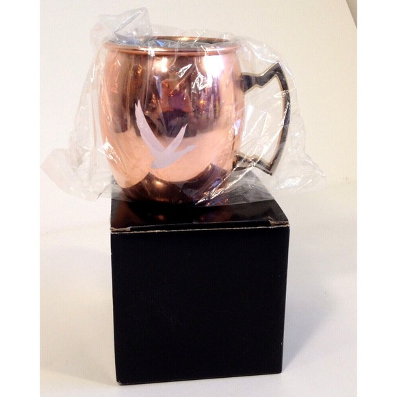 Gray Goose Vodka Copper Metal Cup Mug Boxed New - Picture 1 of 10